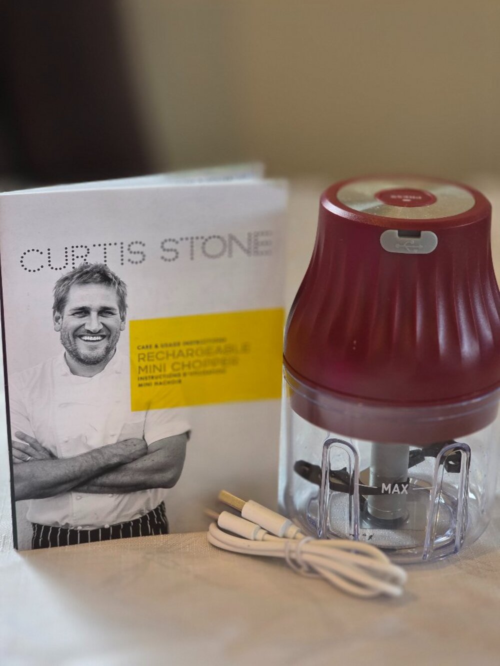 Curtis Stone Rechargeable Mini Charger